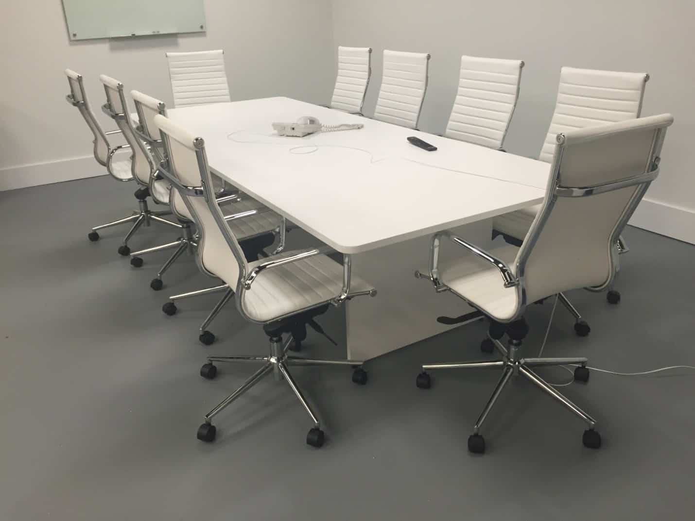 10 Foot Slab Base Modern Conference Table  Direct Office 