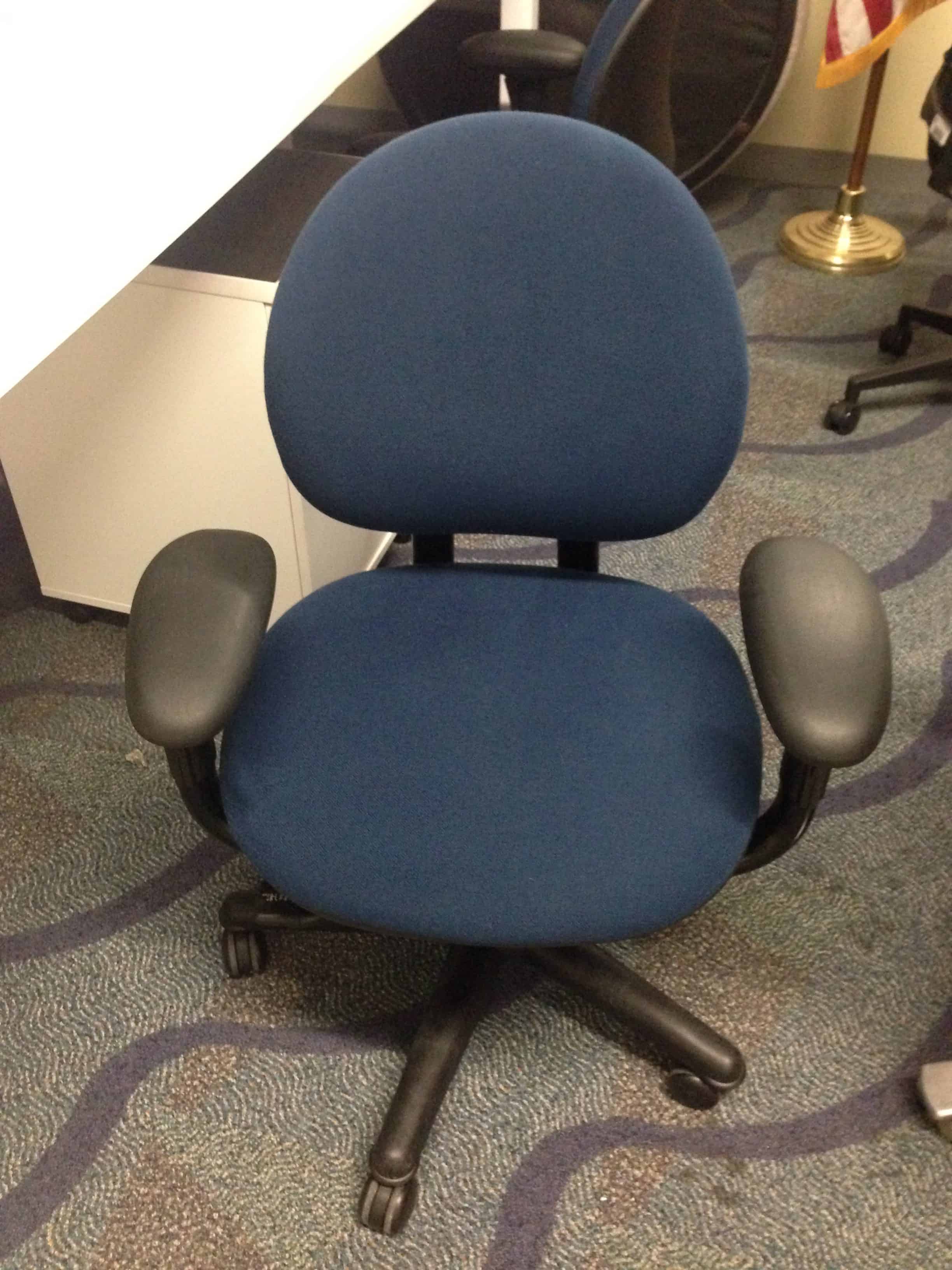 Navy Blue Midback Steelcase Criterion Chair Direct Office Solutions