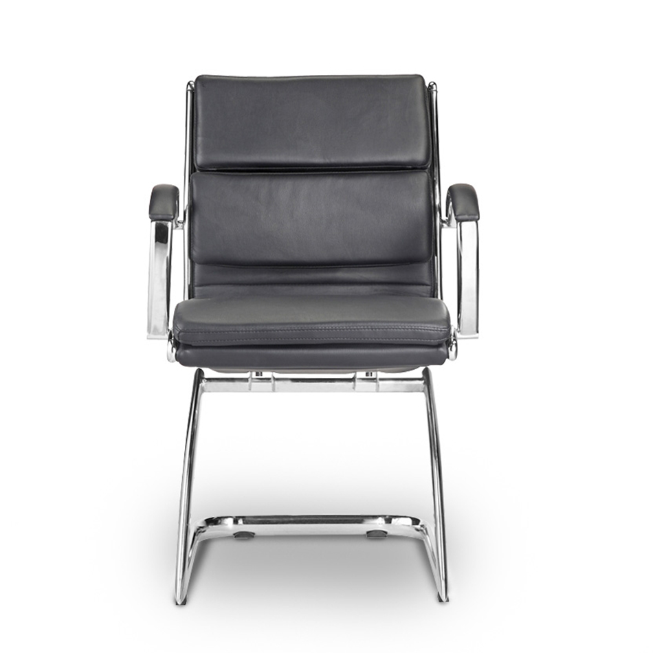 Livello Guest Chair Black Leather*