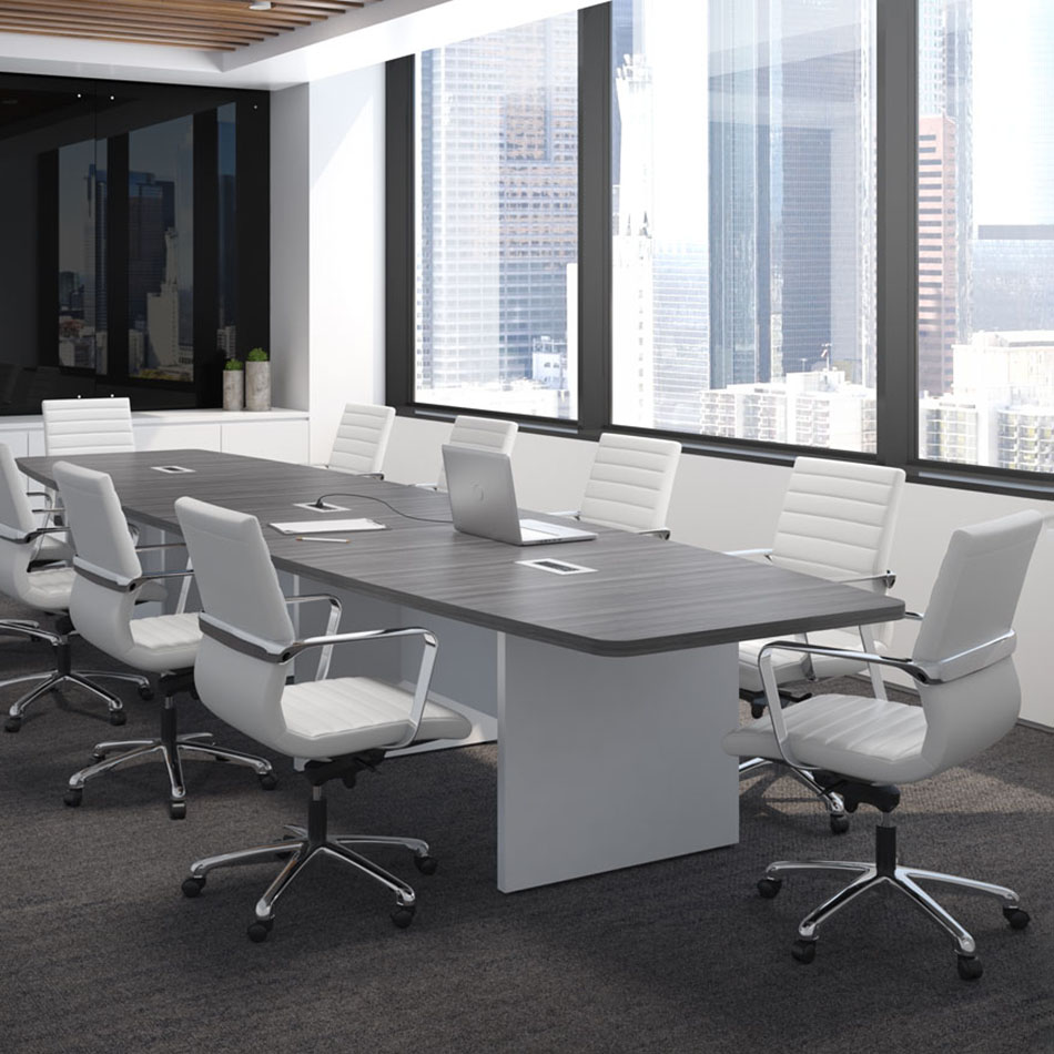 OS Laminate Series Expandable Boat Shape Conference Table